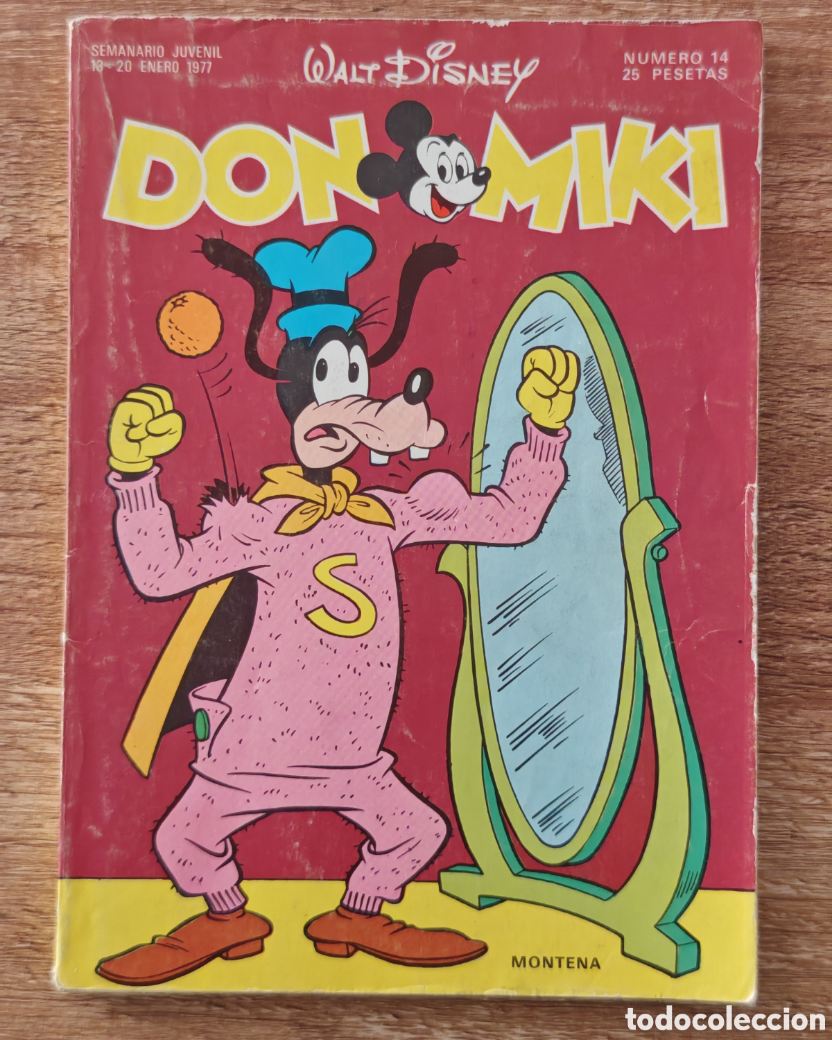 Tebeos: Don Miki n&deg; 14 Montena 1977 Con cup&oacute;n. L&aacute;piz