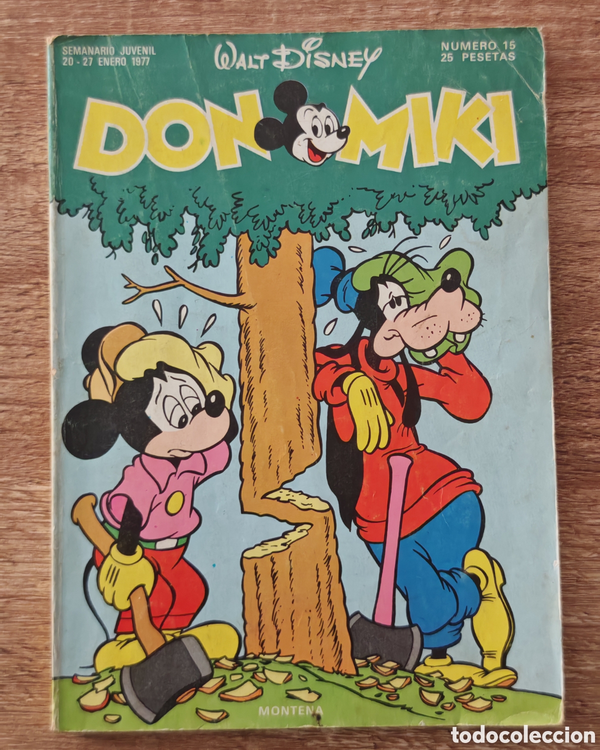 Tebeos: Don Miki n&deg; 15 Montena 1977 Con cup&oacute;n