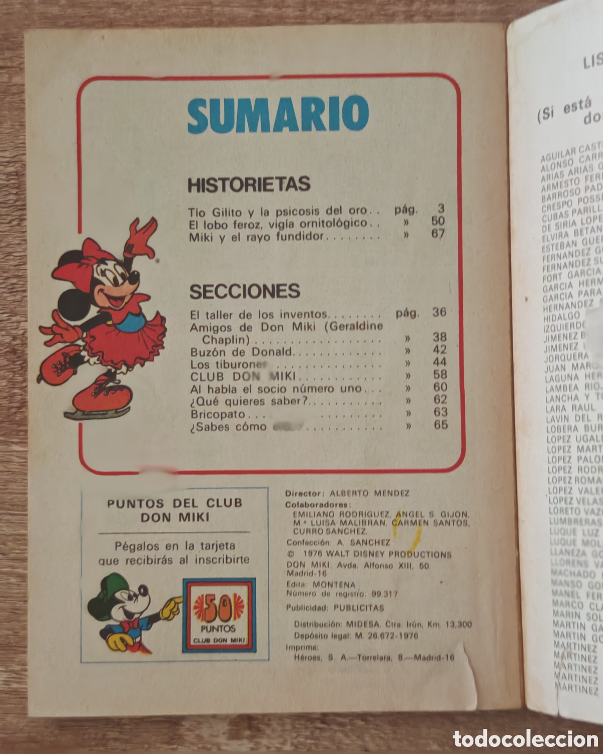 Tebeos: Don Miki n&deg; 17 Montena Con cup&oacute;n - Foto 3