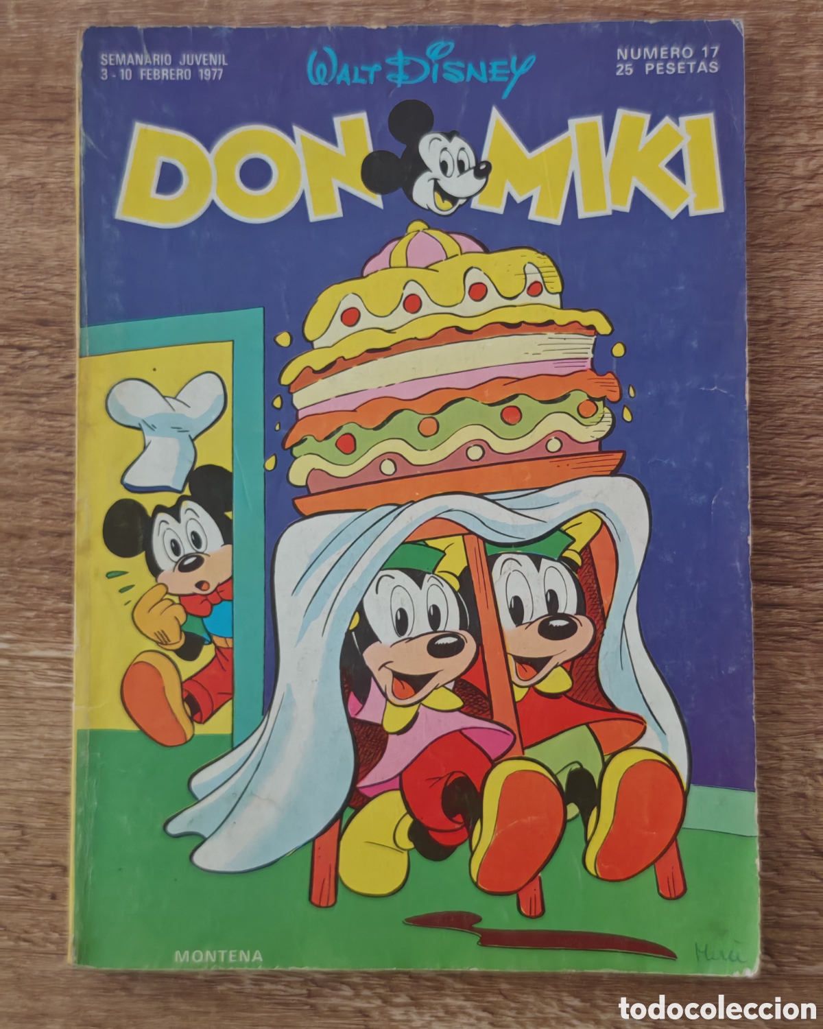 Tebeos: Don Miki n&deg; 17 Montena Con cup&oacute;n