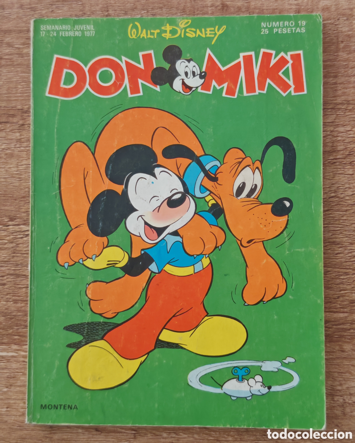 Tebeos: Don Miki n&deg; 19 Montena 1977 Con cup&oacute;n