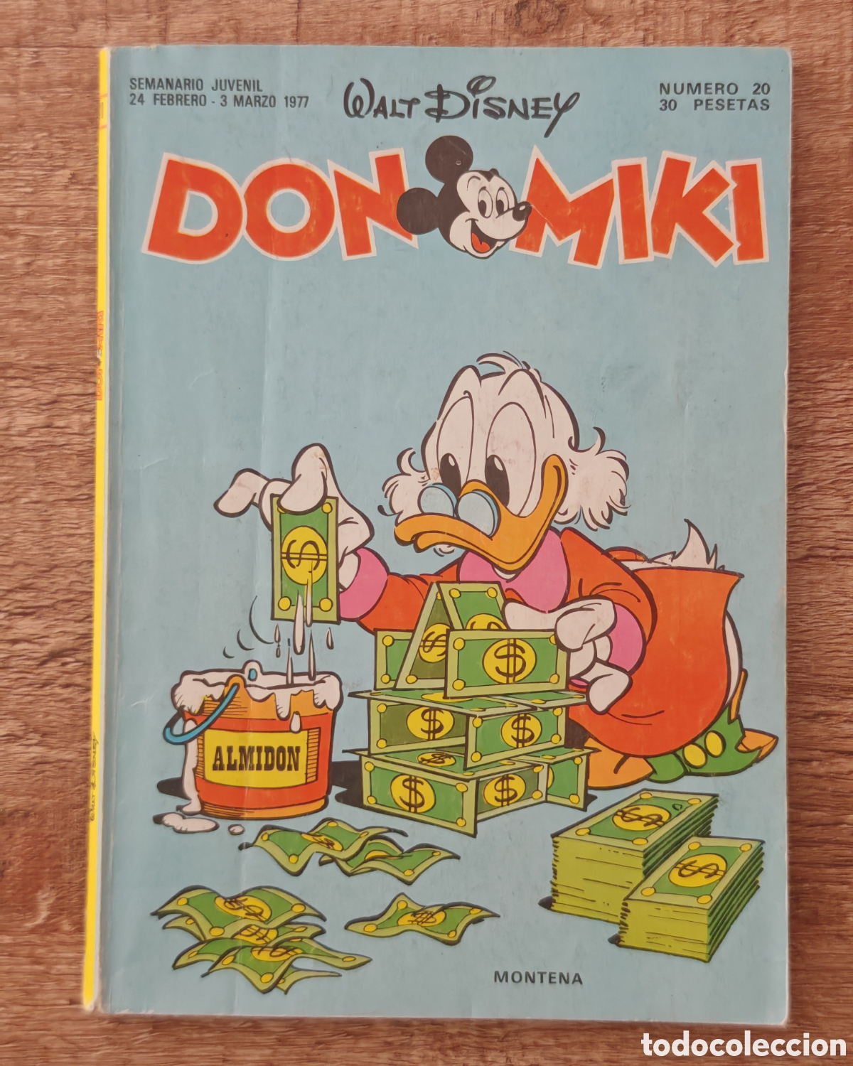 Tebeos: Don Miki n&deg; 20 Montena 1977 Con cup&oacute;n
