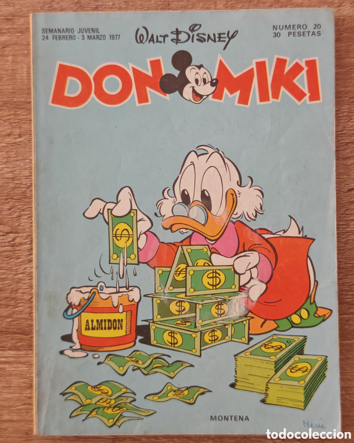 Tebeos: Don Miki n&deg; 20 Montena 1977 Con cup&oacute;n