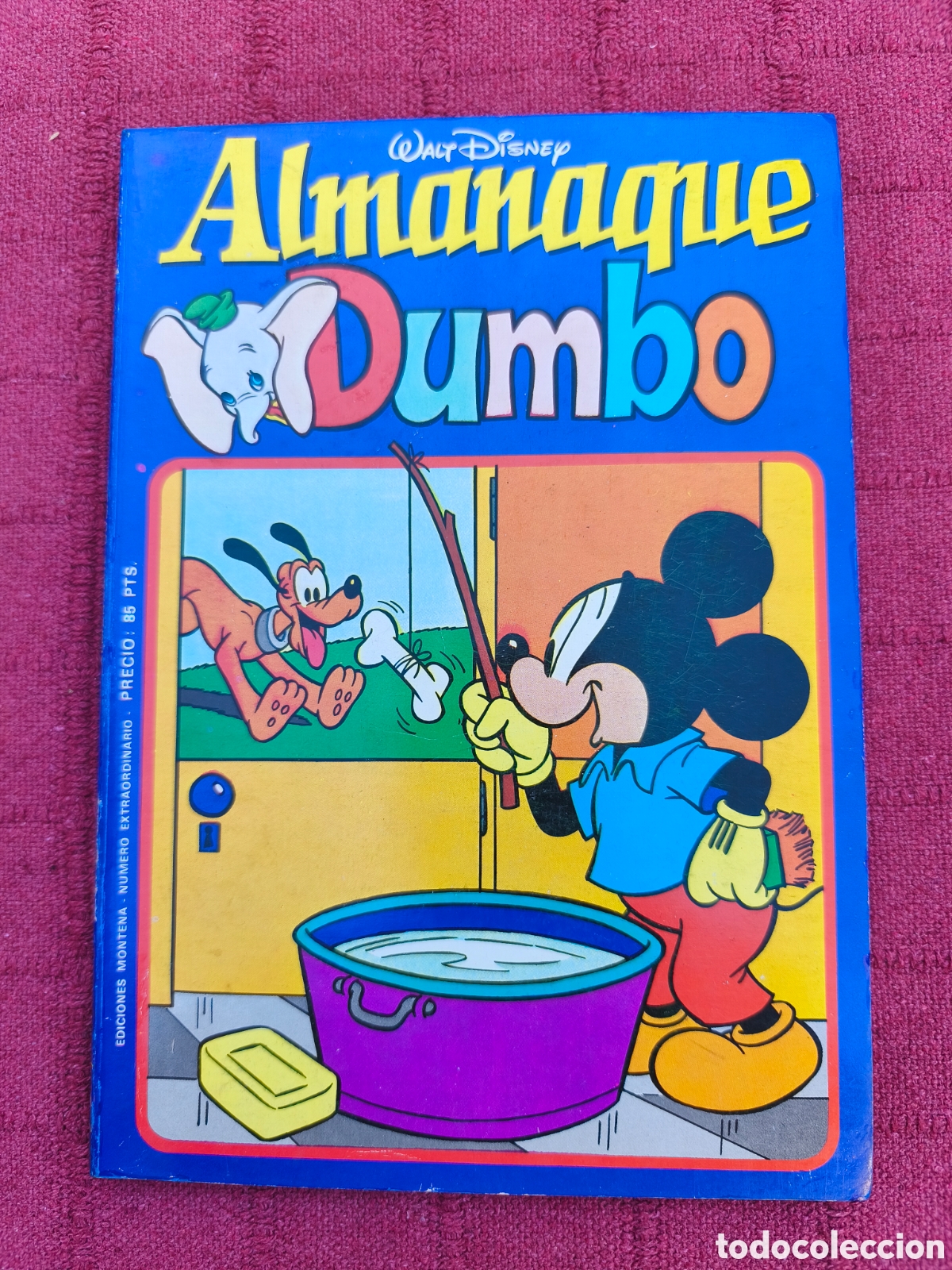 Tebeos: WALT DISNEY ALMANAQUE DUMBO EDICIONES MONTENA NUMERO EXTRAORDINARIO PUBLICIDAD DE AIRGAM BOYS