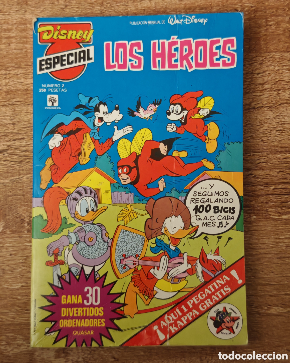 Tebeos: Disney Especial Los H&eacute;roes n&deg; 2 Montena