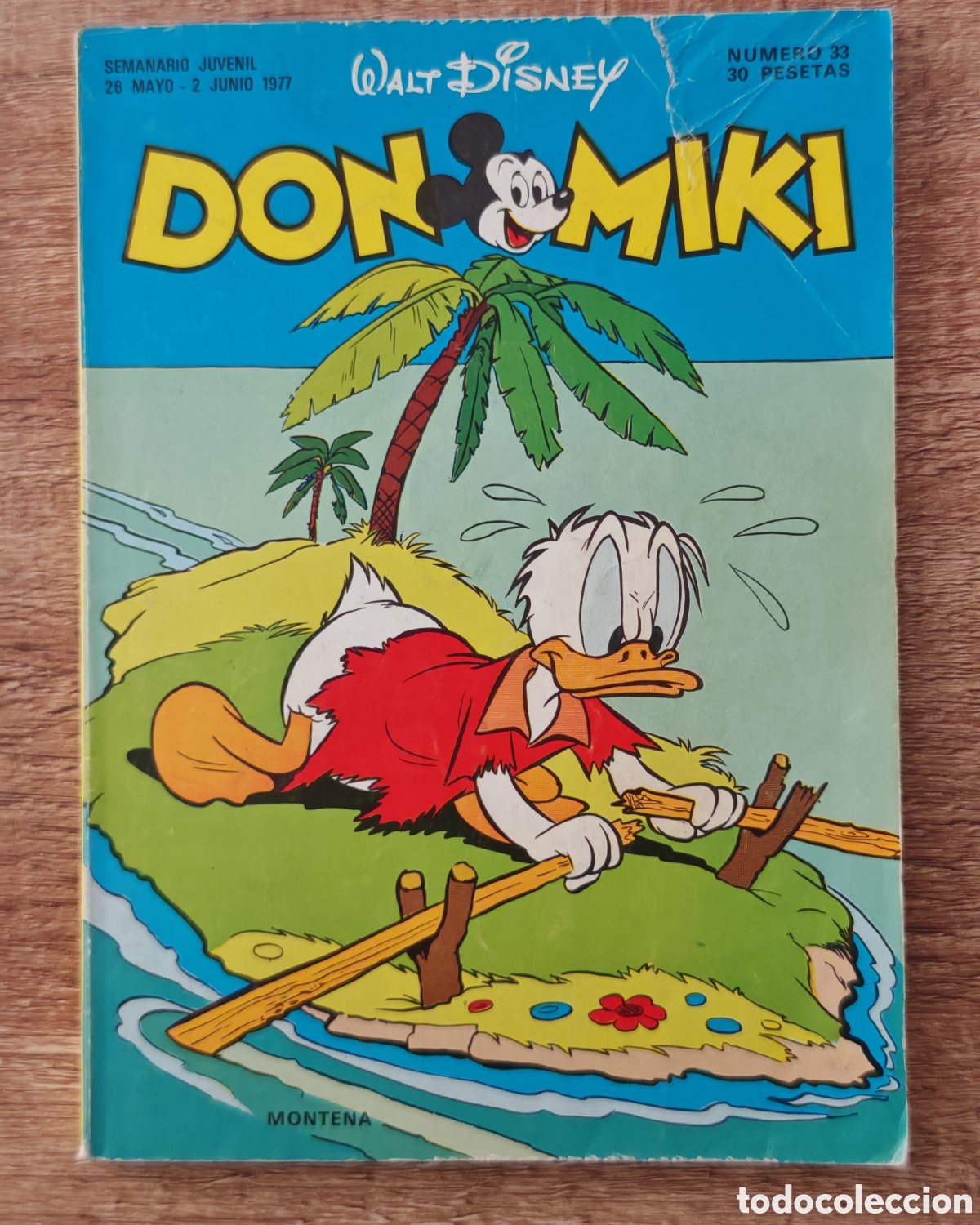 Tebeos: Don Miki n&deg; 33 Montena 1977 Con cup&oacute;n