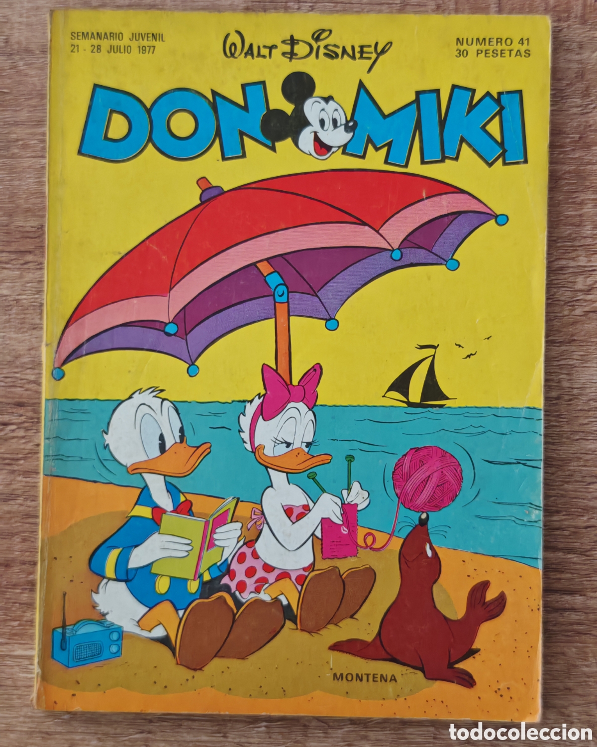 Tebeos: Don Miki n&deg; 41 Ed. Montena 1977 Con cup&oacute;n