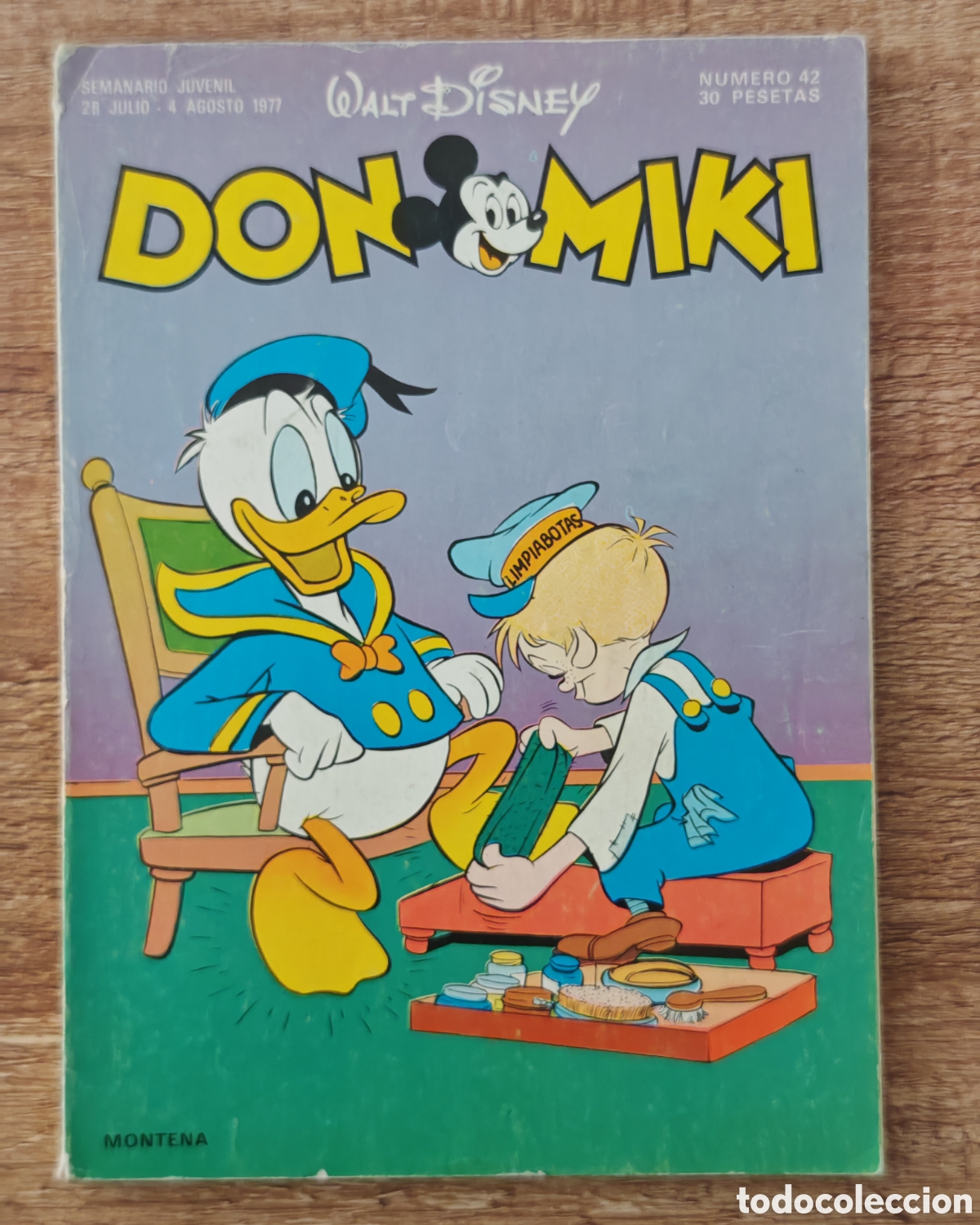 Tebeos: Don Miki n&deg; 42 Montena 1977 Con cup&oacute;n