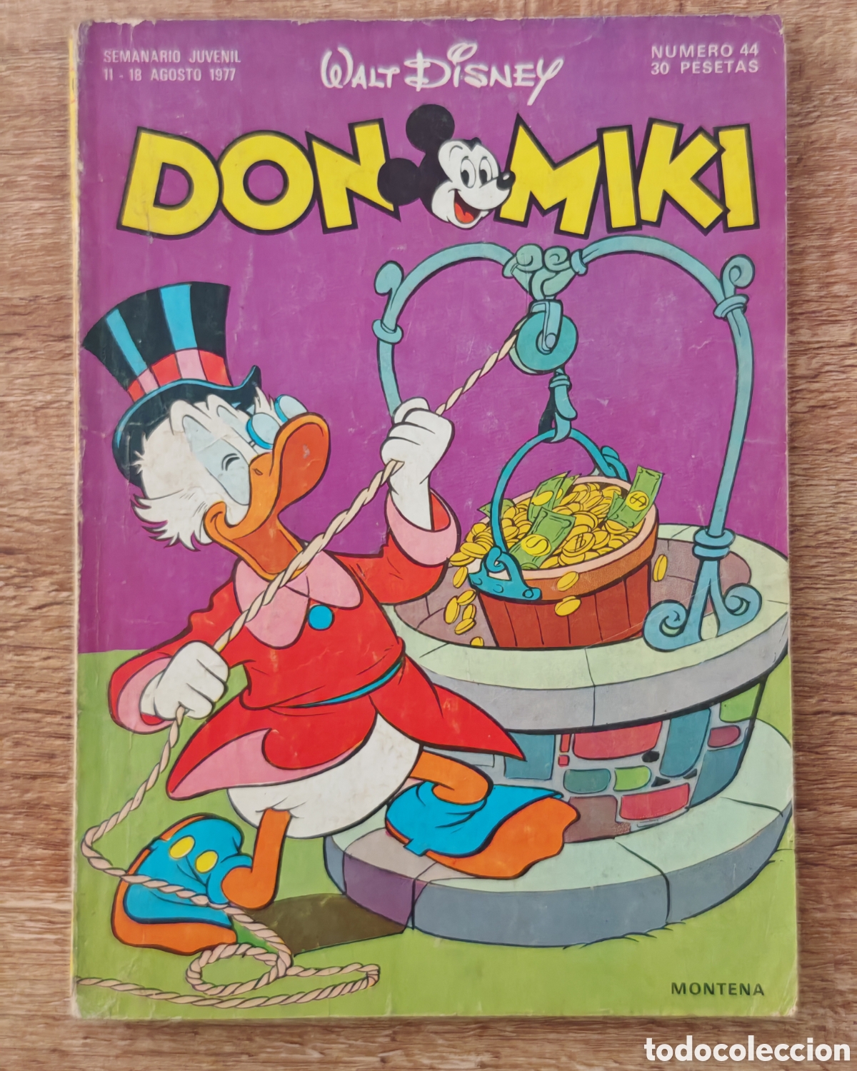 Tebeos: Don Miki n&deg; 44 Montena 1977 Con cup&oacute;n