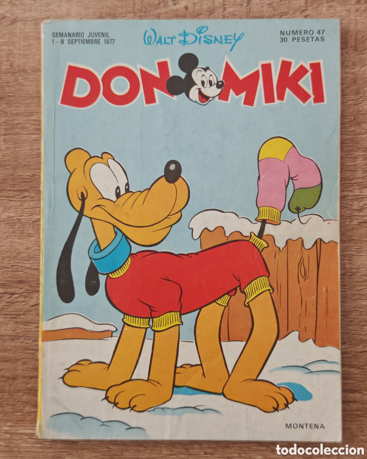 Tebeos: Don Miki n&deg; 47 Montena 1977 Con cup&oacute;n