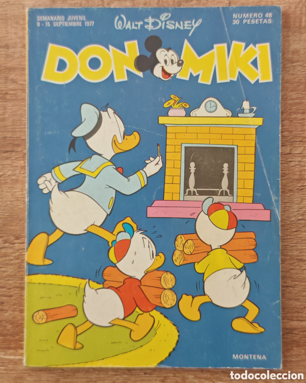 Tebeos: Don Miki n&deg; 48 Montena 1977 Con cup&oacute;n