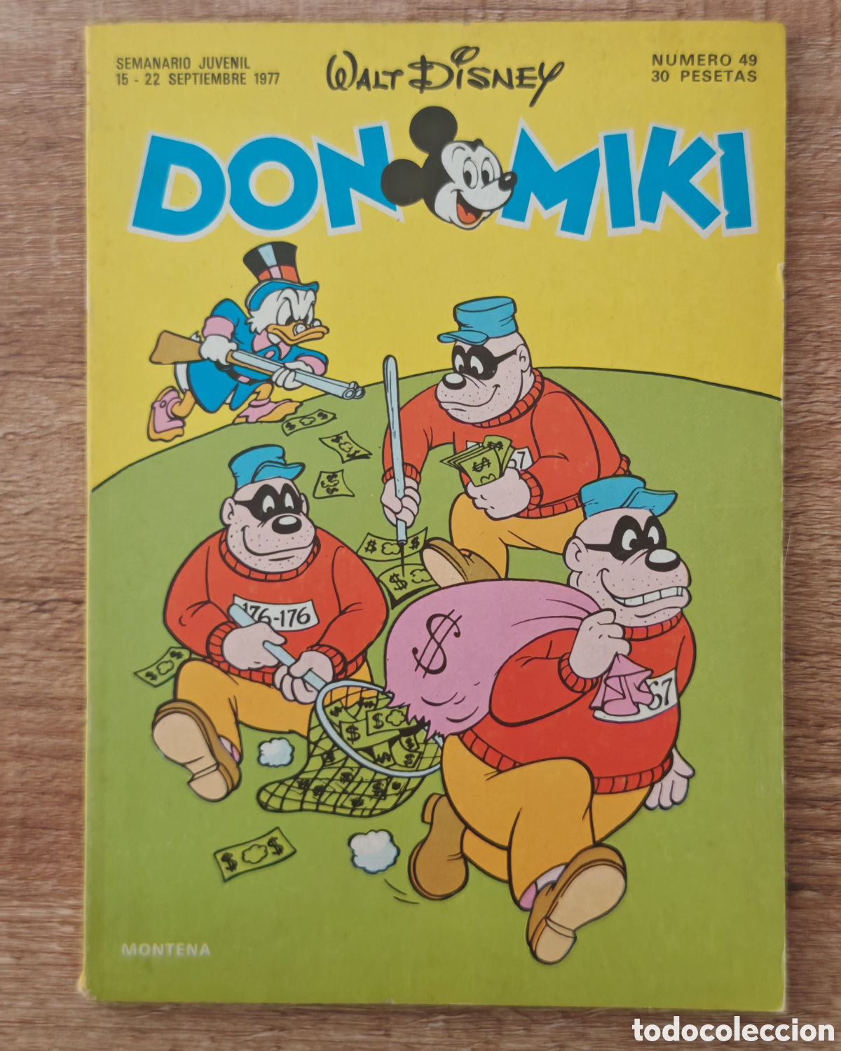 Tebeos: Don Miki n&deg; 49 Montena 1977 Con cup&oacute;n