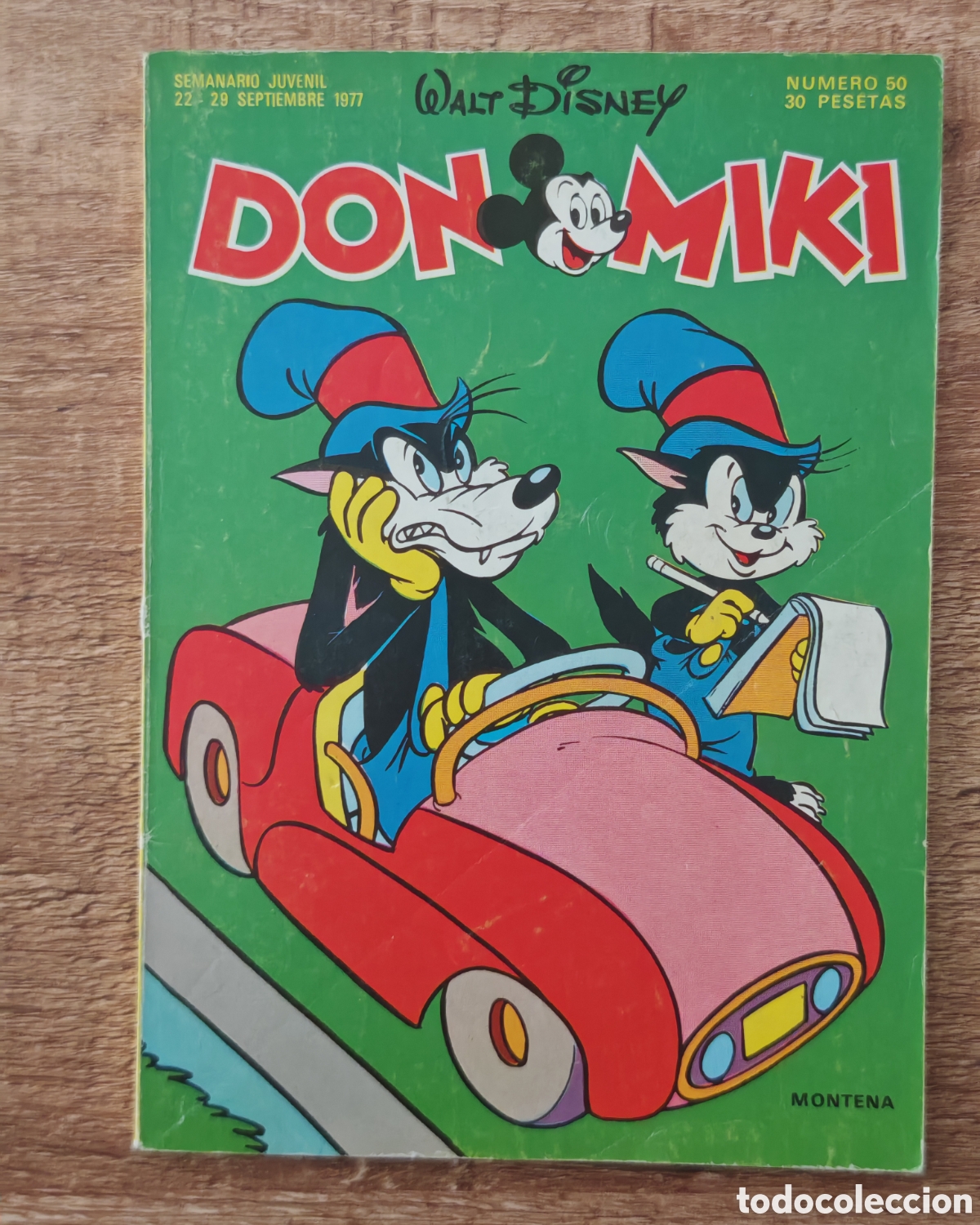 Tebeos: Don Miki n&deg; 50 Montena 1977 Con cup&oacute;n
