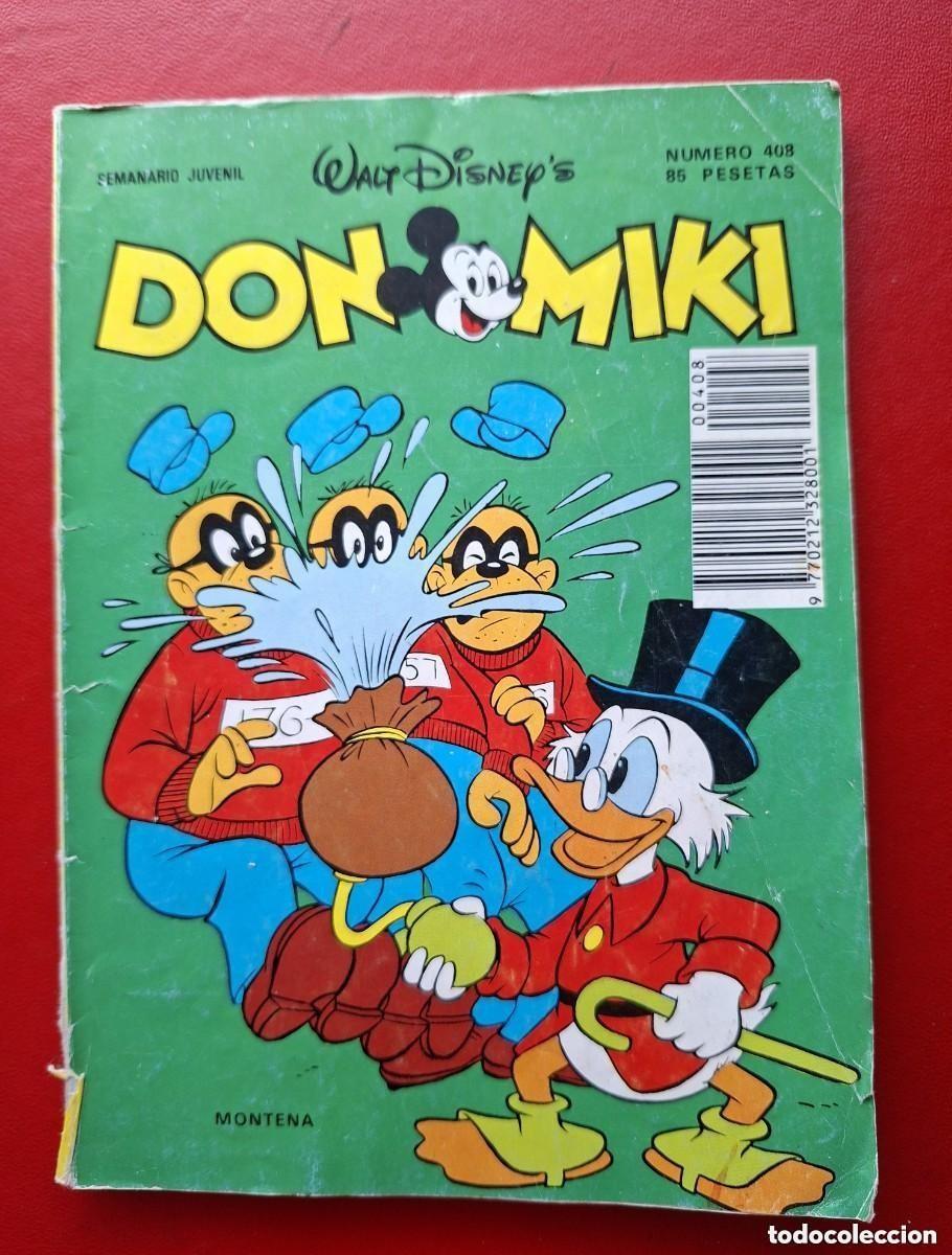 Tebeos: DON MIKI N&ordm; 408 - WALT DISNEY - EDIT. MONTENA