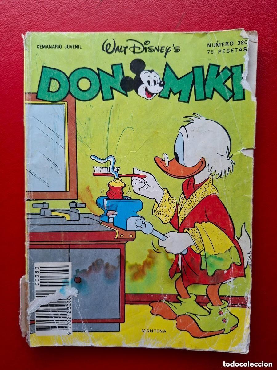 Tebeos: DON MIKI N&ordm; 380 - WALT DISNEY - MONTENA