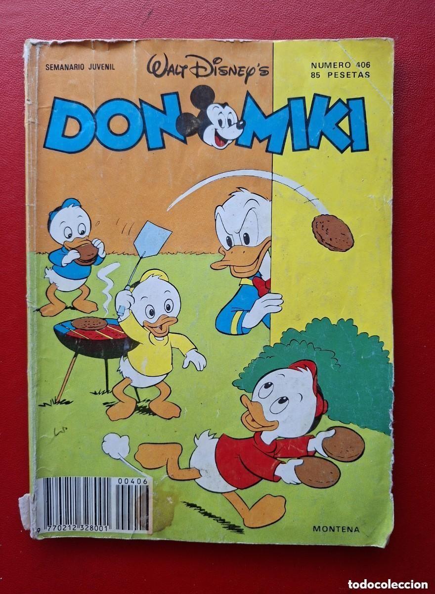 Tebeos: DON MIKI N&ordm; 406 - WALT DISNEY - EDIT. MONTENA