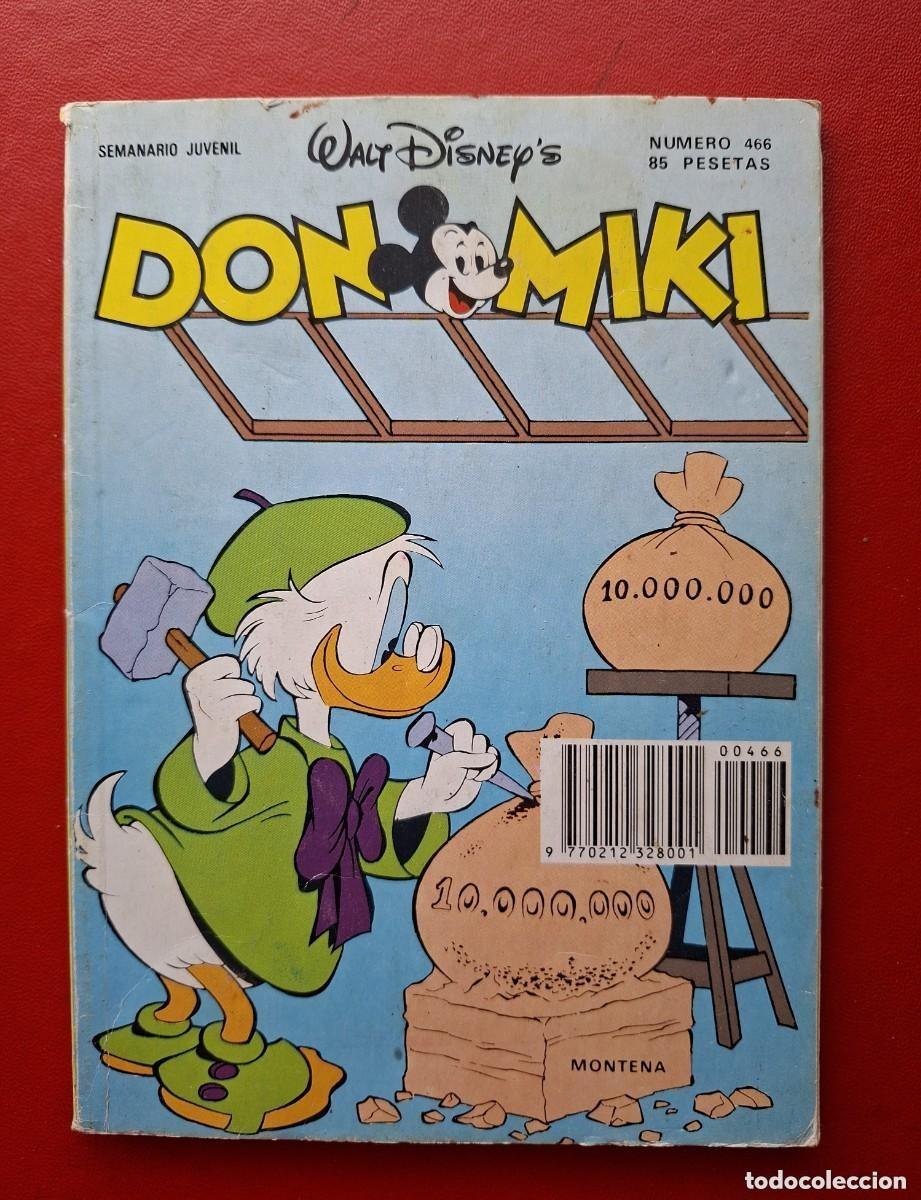 Tebeos: DON MIKI N&ordm; 466 - WALT DISNEY - EDIT. MONTENA