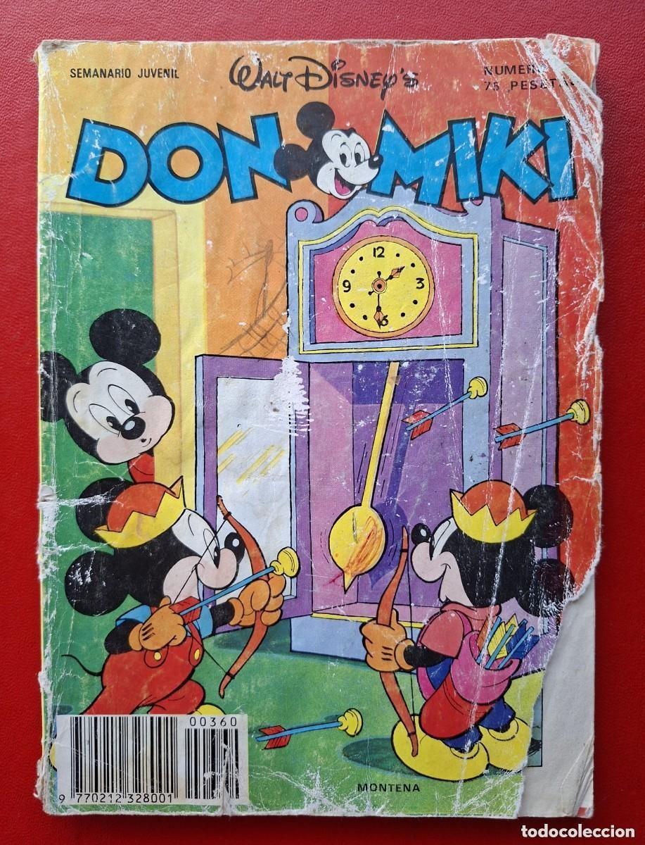 Tebeos: DON MIKI N&ordm; 360 - WALT DISNEY - EDIT. MONTENA