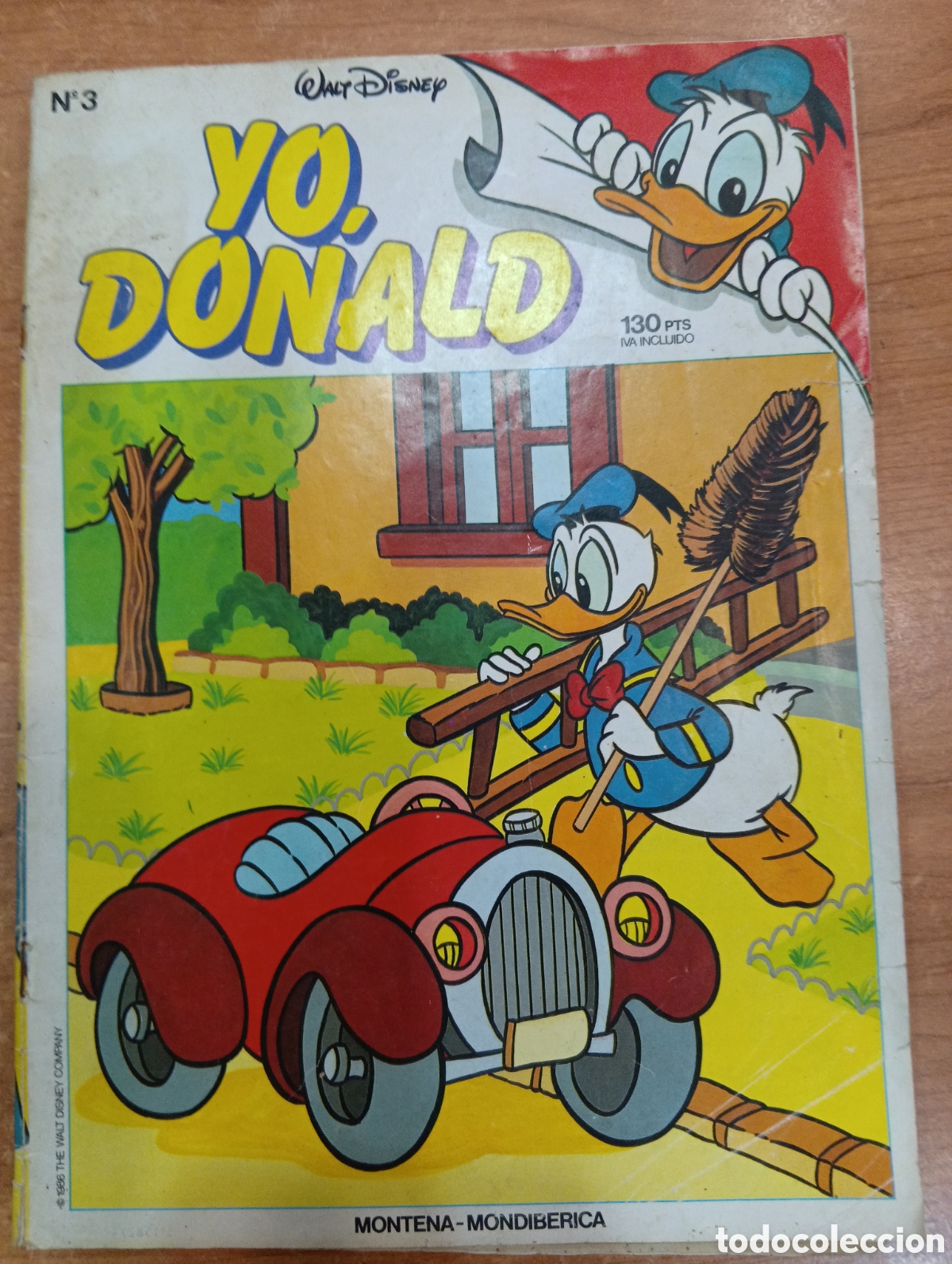 Tebeos: Yo Donald N&ordm; 3, Walt Disney Editorial Montena, finales de los 80