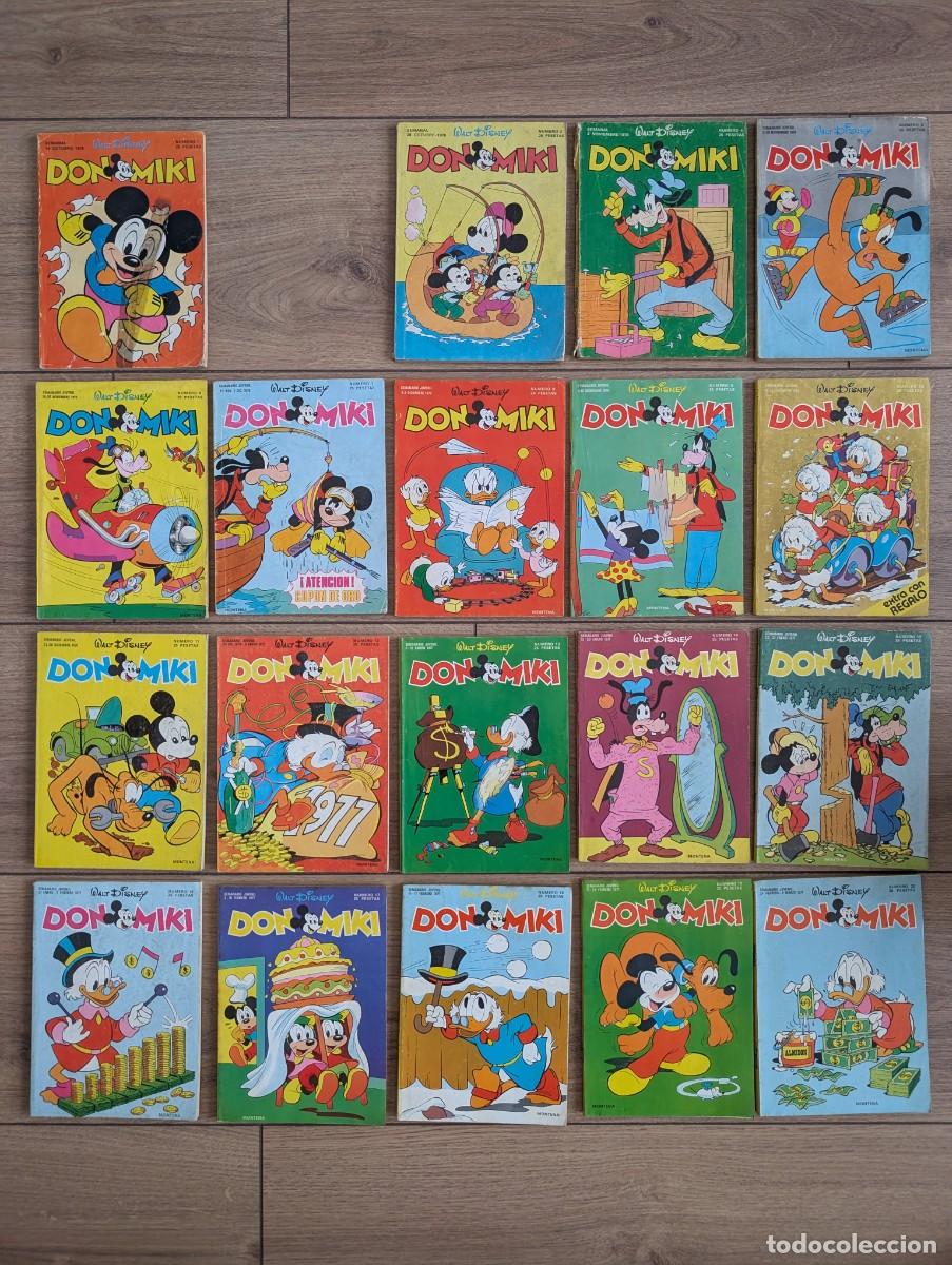 Tebeos: Don Miki 476 ejemplares no repetidos (del 1 al 664).