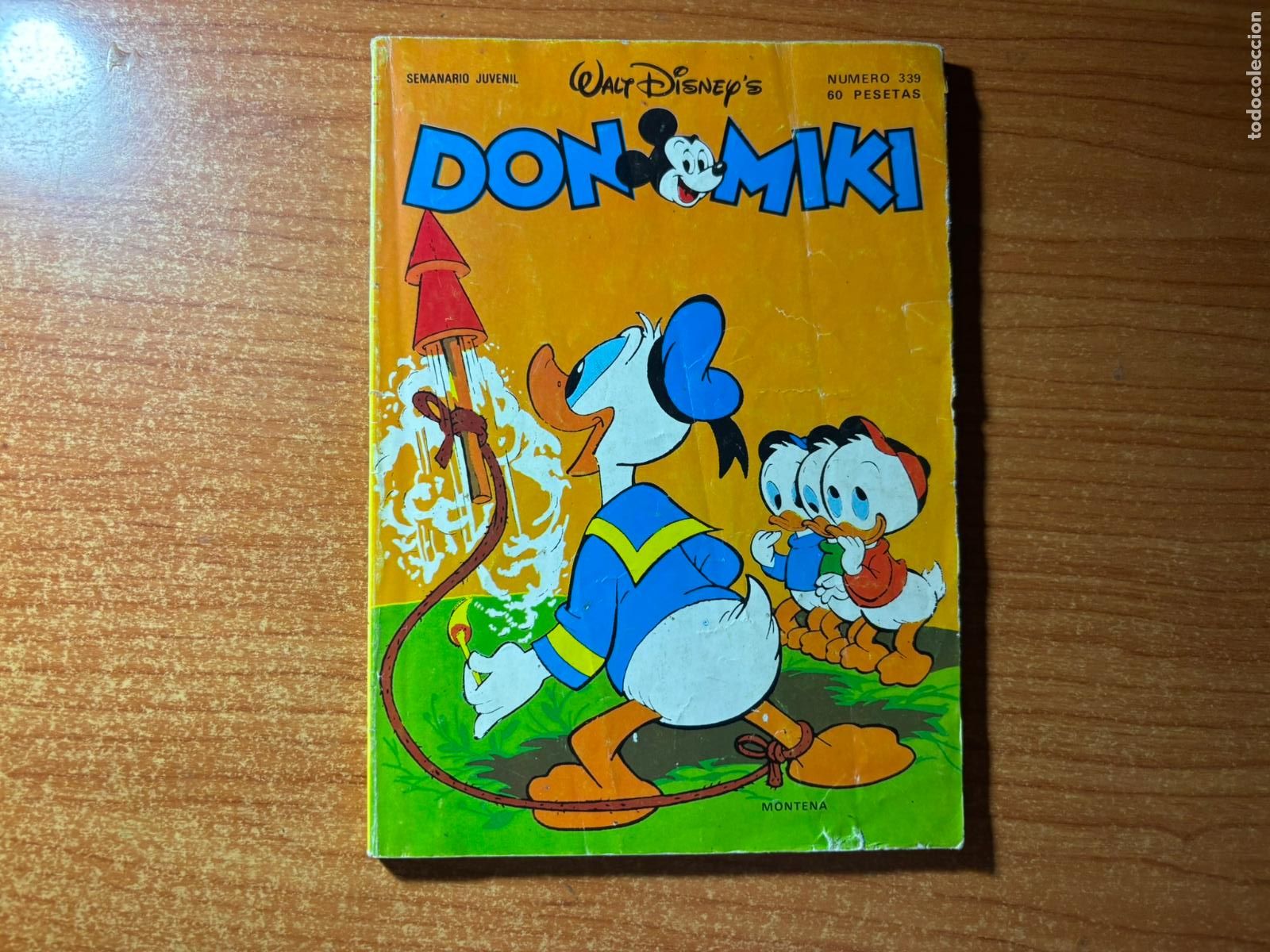 Tebeos: DON MIKI N&ordm; 339 EDITORIAL MONTENA
