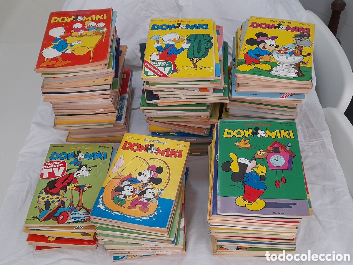 Tebeos: SUPER LOTE DE 182 COMICS DON MIKI. TODOS DIFERENTES. A&Ntilde;OS 70