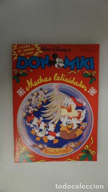 Tebeos: DON MIKI, MUCHAS FELICIDADES, NAVIDAD 1987, MONTENA, EXTRA DE NAVIDAD 128 PAGINAS