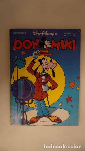 Tebeos: DON MIKI NUMERO 637, ( EDIBELSA, MONTENA, MONDIBERICA, MONDADORI, PRIMAVERA ).
