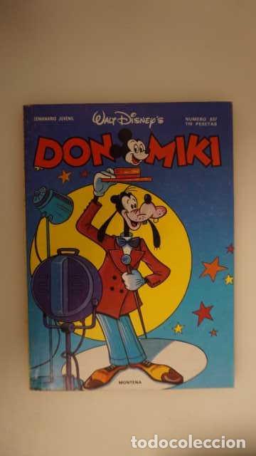 Tebeos: DON MIKI NUMERO 637, ( EDIBELSA, MONTENA, MONDIBERICA, MONDADORI, PRIMAVERA ).