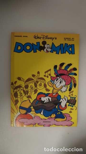 Tebeos: DON MIKI NUMERO 621, ( EDIBELSA, MONTENA, MONDIBERICA, MONDADORI, PRIMAVERA ).