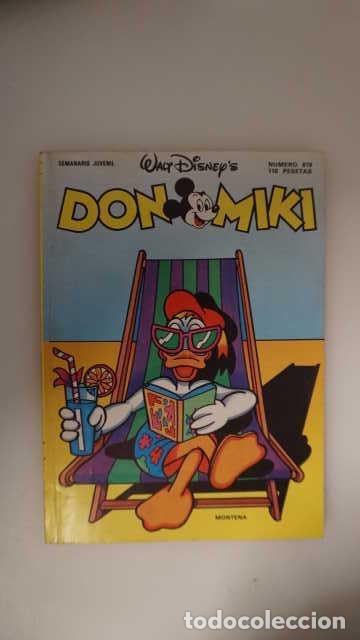 Tebeos: DON MIKI NUMERO 619, ( EDIBELSA, MONTENA, MONDIBERICA, MONDADORI, PRIMAVERA ).
