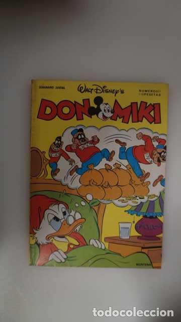 Tebeos: DON MIKI NUMERO 607, ( EDIBELSA, MONTENA, MONDIBERICA, MONDADORI, PRIMAVERA ).