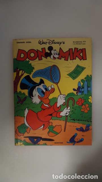 Tebeos: DON MIKI NUMERO 605, ( EDIBELSA, MONTENA, MONDIBERICA, MONDADORI, PRIMAVERA ).