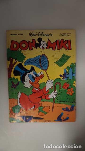 Tebeos: DON MIKI NUMERO 605, ( EDIBELSA, MONTENA, MONDIBERICA, MONDADORI, PRIMAVERA ).