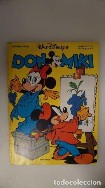 Tebeos: DON MIKI NUMERO 604, ( EDIBELSA, MONTENA, MONDIBERICA, MONDADORI, PRIMAVERA ).