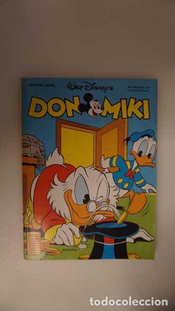 Tebeos: DON MIKI NUMERO 600, ( EDIBELSA, MONTENA, MONDIBERICA, MONDADORI, PRIMAVERA ).