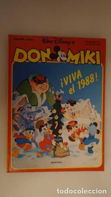Tebeos: DON MIKI NUMERO 587, ( EDIBELSA, MONTENA, MONDIBERICA, MONDADORI, PRIMAVERA ).