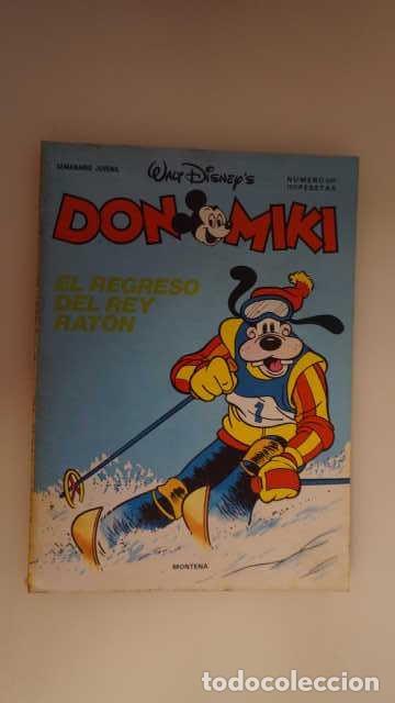 Tebeos: DON MIKI NUMERO 586, ( EDIBELSA, MONTENA, MONDIBERICA, MONDADORI, PRIMAVERA ).