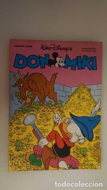 Tebeos: DON MIKI NUMERO 580, ( EDIBELSA, MONTENA, MONDIBERICA, MONDADORI, PRIMAVERA ).