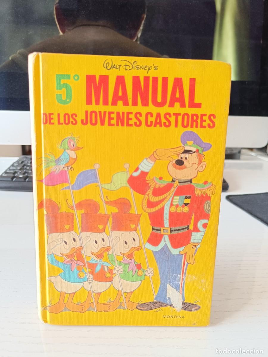 Tebeos: 5&deg; MANUAL DE LOS JOVENES CASTORES Walt Disney