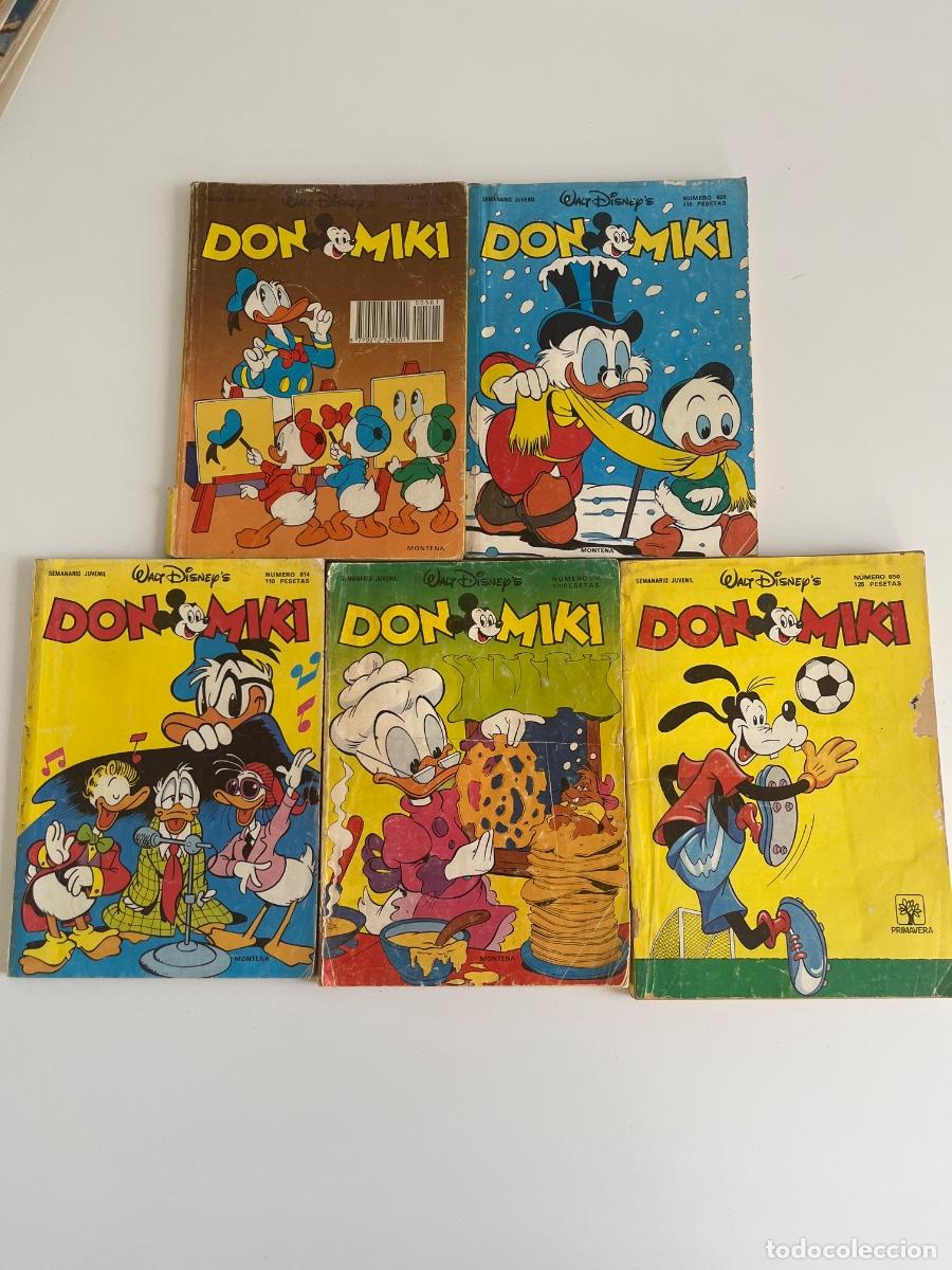 Tebeos: Lote 5 c&oacute;mic de Don Miki