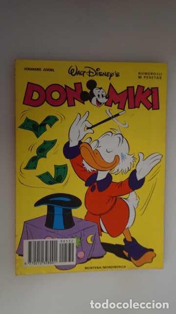 Tebeos: DON MIKI NUMERO 532, ( EDIBELSA, MONTENA, MONDIBERICA, MONDADORI, PRIMAVERA ).