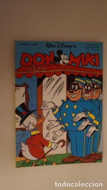 Tebeos: DON MIKI NUMERO 524, ( EDIBELSA, MONTENA, MONDIBERICA, MONDADORI, PRIMAVERA ).