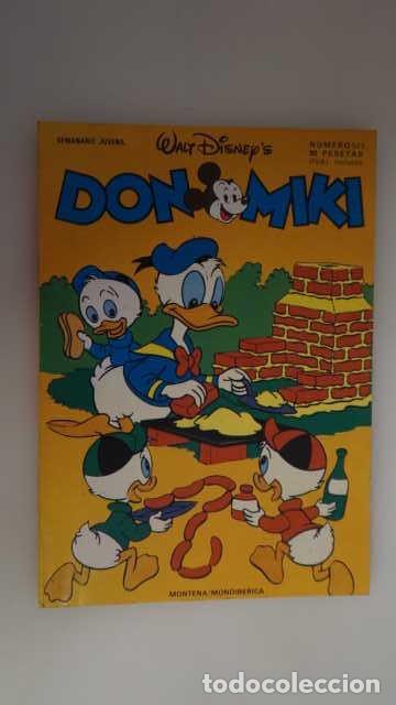 Tebeos: DON MIKI NUMERO 523, ( EDIBELSA, MONTENA, MONDIBERICA, MONDADORI, PRIMAVERA ).