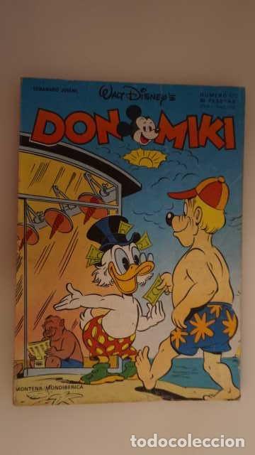 Tebeos: DON MIKI NUMERO 522, ( EDIBELSA, MONTENA, MONDIBERICA, MONDADORI, PRIMAVERA ).