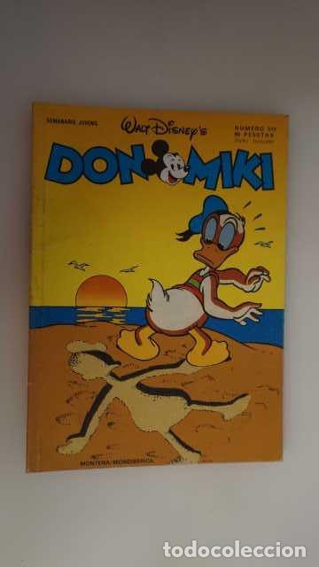 Tebeos: DON MIKI NUMERO 510, ( EDIBELSA, MONTENA, MONDIBERICA, MONDADORI, PRIMAVERA ).