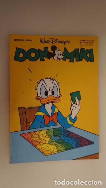 Tebeos: DON MIKI NUMERO 505, ( EDIBELSA, MONTENA, MONDIBERICA, MONDADORI, PRIMAVERA ).