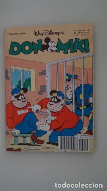 Tebeos: DON MIKI NUMERO 499, ( EDIBELSA, MONTENA, MONDIBERICA, MONDADORI, PRIMAVERA ).