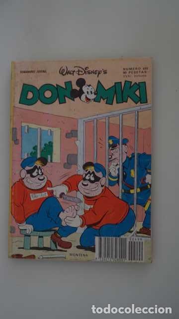 Tebeos: DON MIKI NUMERO 499, ( EDIBELSA, MONTENA, MONDIBERICA, MONDADORI, PRIMAVERA ).
