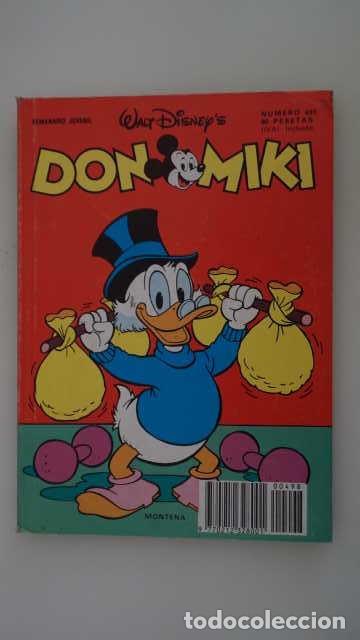 Tebeos: DON MIKI NUMERO 498, ( EDIBELSA, MONTENA, MONDIBERICA, MONDADORI, PRIMAVERA ).